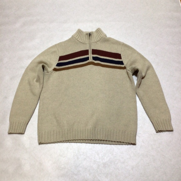 Eddie Bauer Knit Stripe Sweater, Size XL/XG - Picture 1 of 6
